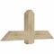 Ekena Millwork Eugene Rough Sawn Timber Gable Bracket, Douglas Fir, 48"W x 20"H x 4"D x 6"F, 10/12 Pitch GBW048X20X0406EUG00RDF - alternate 3